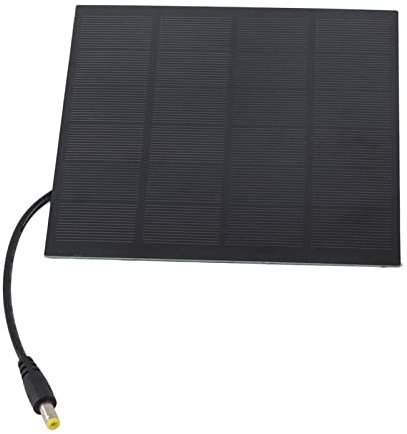 Panel Solar de 3W 6V, Cargador Solar Portátil, Placa de Batería con Energía Solar para Iluminación de Jardín