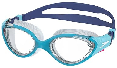 Speedo Biofuse 2.0 Schwimmbrille für Damen, Blau, One Size