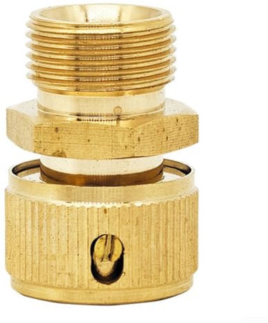 Raccord d'eau à filetage externe en cuivre, 22 x 1,5 filetage externe rapide pour machine de nettoyage, adaptateur de remplacement de joint de tuyau d'eau