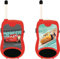 Lexibook, Disney Cars, Talkie-Walkies, Jeu de Communication pour Enfant, 2 canaux de Communication, Clip Ceinture, Rouge, TW12DC