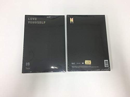 BTS – Love Yourself 轉 Tear [U Version] CD + Fotobuch + Fotokarte + gefaltet Poster