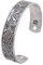 Wikinger Raben-Armband mit keltischem Knoten aus Edelstahl, nordisch, magnetisch, für Herren, 23 cm, Metall, Nicht bekannt