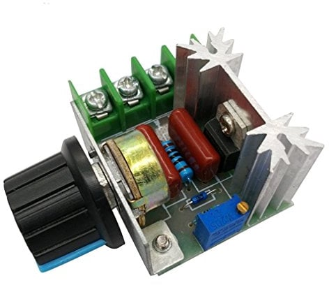 DollaTek 25A PWM AC Motor Speed Control Controller 2000W Adjustable Voltage Regulator 50-220V