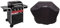 Char-Broil Gas2Coal® Barbacoa híbrida: + 140 766: Funda Universal para Barbacoa de Gas de Tres o Cuatro quemadores, Negra.