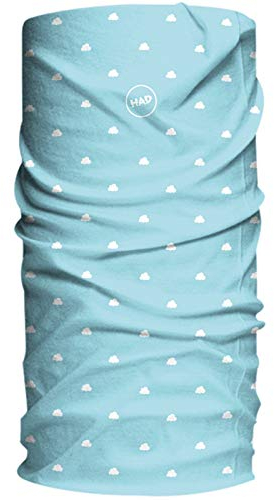 HAD Kinder Multifunktionstuch, Wolken, hellblau, Polyester, Gr.S