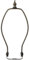 SOLUSTRE Lampenhalterung Harfen Lampe Schatten Harfe Halter Bronze Horn Rahmen Lampe Schatten Halterung Einstellbar Lampe Harfe Kit Geeignet für Tisch Boden Leuchte Lampenschirmhalter