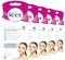 Veet PURE Kaltwachsstreifen – Geeignet für sensible Haut – Anwendung für Gesicht – Bis zu 28 Tage glatte Haut – 10 x Doppelstreifen à 20 Anwendungen - 5er Pack