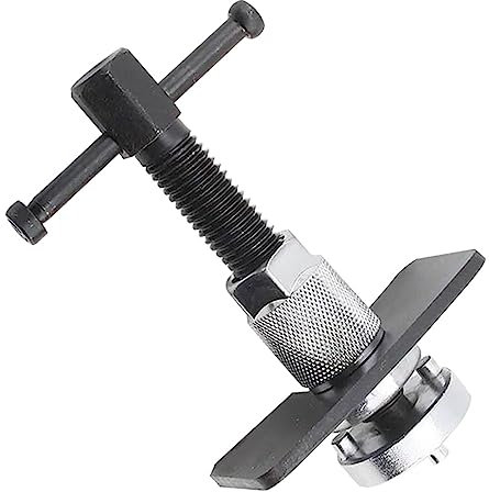 MOCNT Universal Car Brake Caliper Rewind Tool Brake Piston Wind Back Tool Right Handed Thread Set Wind Back Kit Disc Brake Caliper Tool Repair Replacement Brake Pad and Disc 3pcs