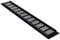Black Air Vents Grille Cover, 4Pack 80 * 500mm Air Vents Grille Cover, Aluminum Alloy Black Kitchen Plinth Vent Grill, Vent Grille Covers for Kitchen Cabinets, Cupboard, Fridge, Wardrobe Ventilation