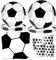 50 Pièce Football Vaisselle de Fete, Football Decoration Fête Anniversaire Kit, Vaisselle de Football, Vaisselle Anniversaire Football, Decoration Anniversaire Football, Assiette Tasse Serviette