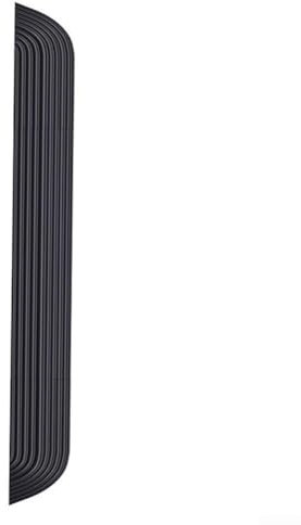 Saugroboter Schwellenrampe verstellbar Länge 68–77 cm, Höhe 1,4–2,3 cm (Höhe 1,6 cm schwarz)