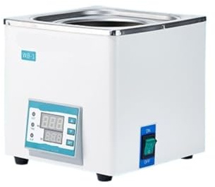 Wasserbäder, Labor Elektrisches Wasserbad mit Digitalanzeige und konstanter Temperatur, Einloch-Wasserbad aus Edelstahl, stabile Heizung