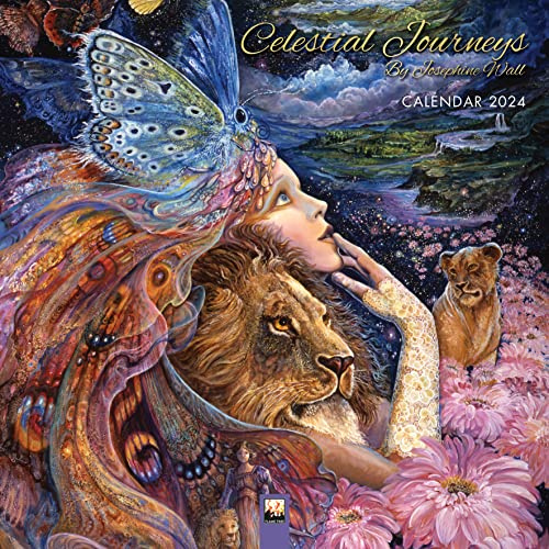 Celestial Journeys by Josephine Wall – Himmlische Reisen von Josephine Wall 2024: Original Flame Tree Publishing-Kalender [Kalender] (Wall-Kalender)