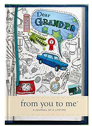 Dear Grandpa, From You To Me: Memory Journal Capturing Your Grandfather’s Own Amazing Stories (Journals Of A Lifetime Sketch Collection): 0