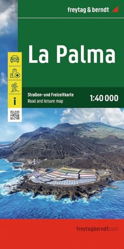 La Palma Road and Leisure Map 1:40,000: 1:40,000 scale