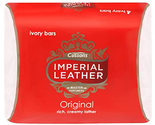 Imperial Leather Ivory Bar Soap, 4 x 100g