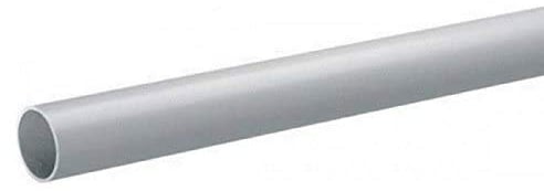 Tubo rigido 20 mm in pvc colore bianco ral 9010 per scarico condensa - lunghezza 1 mt