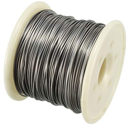 sourcing map 0.8mm 20AWG Heating Resistor Wire Wrapping Nichrome Resistance Wires for Heating Elements 65.6ft