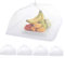 ilauke 5pcs Cloche Alimentaire Pliable en Maille Housse Couverture de Nourriture à Pop-up Anti-Mouches Moustiques Pique-Nique-43cm