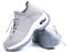 Hitmars Scarpe da Ginnastica da Donna Scarpe Sportive da Corsa Palestra Cuscino d'Aria Grigio 1-EU40