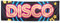 Boland 00753 - Banner Disco, Größe 74 x 220 cm, Polyester, Disco Fever, 70er Jahre, Wanddekoration, Hängedekoration, Fahne, Partydekoration, Geburtstag, Mottoparty, Karneval