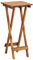 Festnight Blumenständer 30×30×67 cm Massivholz Akazie Klappbar Witterungsbeständig Blumentisch Blumenhocker Blumensäule Braun