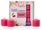 Hyoola Bougies Votives Parfumées - Bougies Votives Cerise Sauvage - Durée de Combustion 12 heures - Lot de 9 - Fabrication Européenne