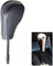 Hacreyatu Automatischer Schaltknauf aus Leder für BMW E36 E46 E39 E60 E61 E38 Z3 X5 E53 E81 E82 E87 E90 E91 E92 E93 E84 (Schwarz, Lang)