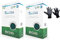 Bottos Summer K - Abono preverano e invierno para césped Bottos Summer K antiestrés 10-0-30, 4 kg (2 kg x 2 unidades de 160 m2) - Guantes suaves 100% nailon y poliuretano extrafuerte negro