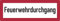 Dreifke® Feuerwehrschild, Feuerwehrdurchgang - DIN 4066 Alu geprägt 297x105mm