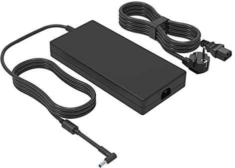 HotTopStar 200W Alimentation Chargeur Compatible pour HP Zbook 15 17 G3 G4 G5 G6 G7 Pavilion Gaming 15 17 Envy 15 17 TPN-CA03 TPN-DA10 TPN-LA21 ADP-200HB B Alimentation HP PC Portable,4.5 * 3.0mm