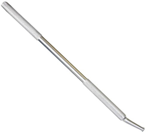 Boxer Chrom-Seilwinde mit gerilltem Kopf, Stahlstange Anti-Rutsch-Griff - für Pritsche Anhänger Seilwinde Spannstange 84 cm