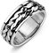 Materia Anti Stress Ring Silber 925 Herren - Spinner Schmuck SR-1-65