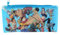 One Piece Manga Trousse à crayons avec fermeture Éclair Bleu, bleu, Trousse à crayons