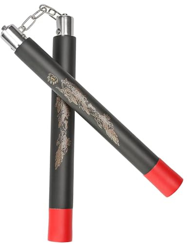 Cosymate Foam Training Nunchucks for Kids, Adults, Beginners, Padded Nunchucks Practice Nunchaku for Martial Arts Lovers, Black