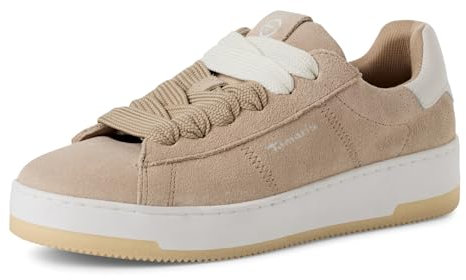 Tamaris Damen Klassische Ballerinas, Frauen Flats,Comfort Lining,TOUCHit-Fußbett,Slip-ons,klassisch elegant,Ballerinen,Antelope,41 EU