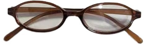 xbiez Harajuku Ovaler Rahmen Gläser Vintage Mädchen Bunte Farblinse Kleiner Rahmen Brille Teens Karneval Brille für Teenager