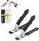 Olygee Clipmaster, Olygee Clipmaster Pro, Zehennagelknipser für Senioren mit langem Griff und ergonomischem abgewinkeltem Kopf, schräger Nagelknipser mit weiter Öffnung und Spritzschutz (2PCS)