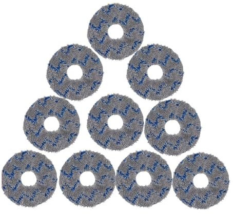 Nilnyvda Balai serpillère Compatible avec Les pièces d'aspirateur Robot Xiaomi S20+ / S10 Plus/ B105 / B108CN X20 Max /x20 Pro Dreame Bot L10s Pro L10s Ultra X30 X40(Orange)