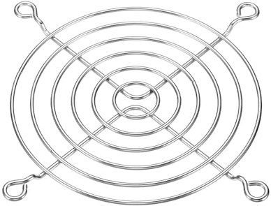 Tiardey 90mm Fan Grill Case Fan Grill Steel Cooling Fan Protection Net Metal Iron Mesh Fan Grill 90mm Fan Cover