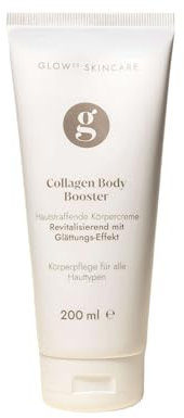 Glow25® Body Booster Creme [200 ml] | Kollagen Creme | mit Hyaluronsäure und Capsaicin | Körper Lotion