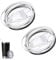 2 Pcs 20 Oz Tumbler Replacement Lid, Classic Clear Cup Covers for Yeti Rambler Lid,Water Bottle Lids Replacement for Tumbler Travel Cup(20 Oz)