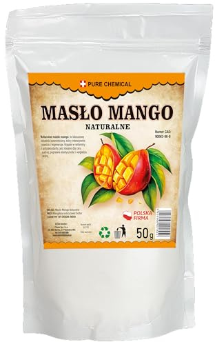 CHOSA - Mango Butter - Mangobutter Bio für Kosmetik - Bodylotion - Körperbutter - Rituals Body Cream - Kosmetikprodukt - 100% Rein und Natürlich - Handgeschält - ohne Haut und Haare - Tatoo (50g)