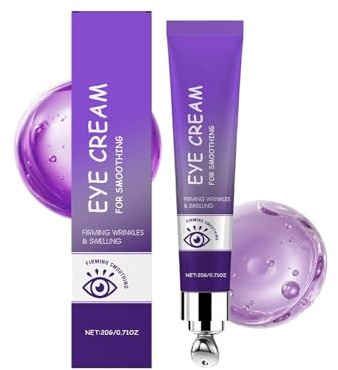 Koffein Augenserum, Anti-Aging Augenserum Gegen Dunkle Augenringe und Schwellungen, Verbessert Dunkle und Feine Linien, Anti-Falten Augenpflege für Männer und Frauen (1)