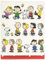 Graphique Peanuts Gang Pocket Notes – Taschennotizbuch mit Snoopy auf Schreibmaschinenkarten-Design und passender magnetischer Deckelhülle, 75 farbige Seiten, 7,6 x 10,2 cm