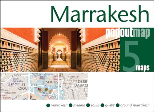 Marrakesh PopOut Map - pocket size pop up city map of Marrakesh (PopOut Maps)