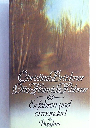 Erfahren und erwandert