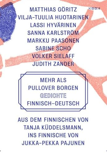 mehr als pullover borgen: Gedichte