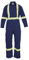 Hochsichtbarer Overall, feuerbeständig, 88 % C/12 % N, Größe S, Marineblau