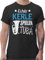 T-Shirt Herren - Musik Instrument Zubehör - Echte Kerle Spielen Tuba - L - Schwarz - Instrumente Tshirt für Musiker Shirts männer musikinstrumente Herren-Shirt Shirt t